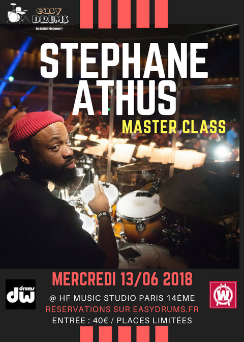 Master Class batterie stéphane athus